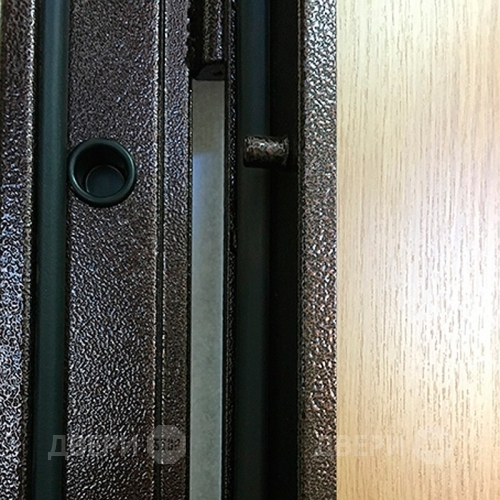 Входная металлическая Дверь Ратибор Форт Беленый Дуб в Зарайске