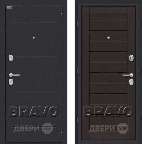 Входная металлическая Дверь Bravo Оптим Техно Eterno в Зарайске