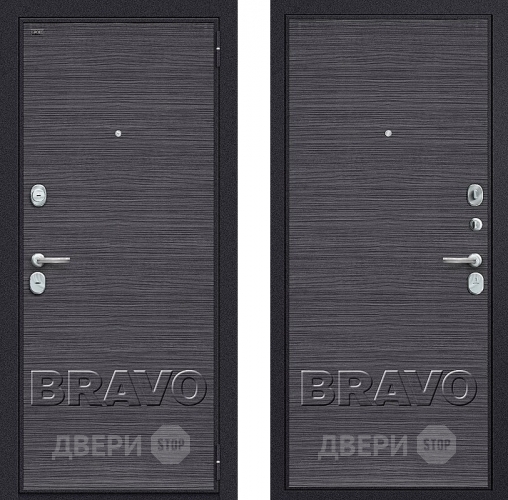 Входная металлическая Дверь Groff Т3-300 Black Wood в Зарайске