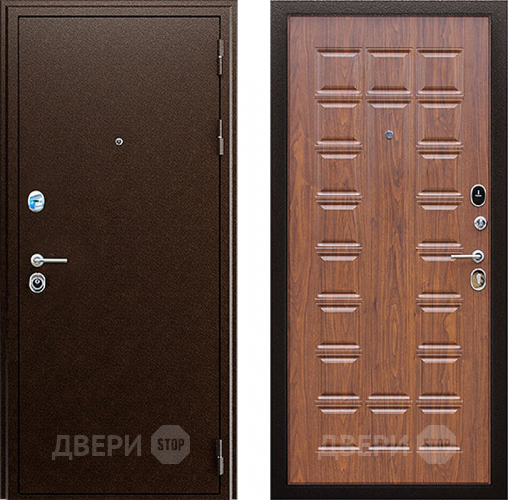 Входная металлическая Дверь АСД Спартак Орех темный в Зарайске