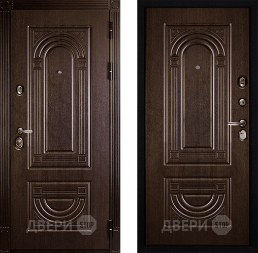 Входная металлическая Дверь Сударь МД-32 Венге в Зарайске