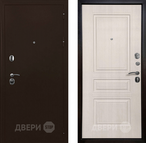 Входная металлическая Дверь Ратибор Рим 3К Лиственница беж в Зарайске