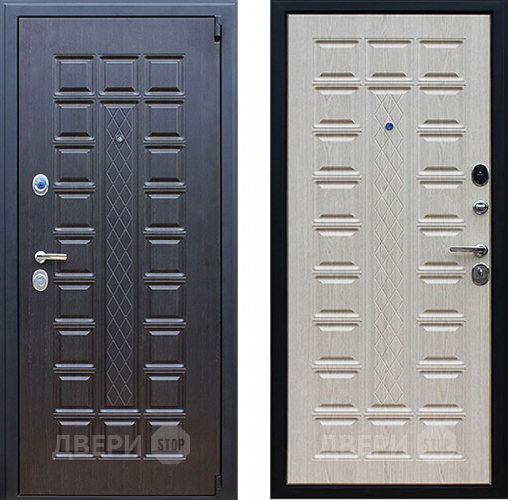 Входная металлическая Дверь АСД Консул Беленый дуб в Зарайске