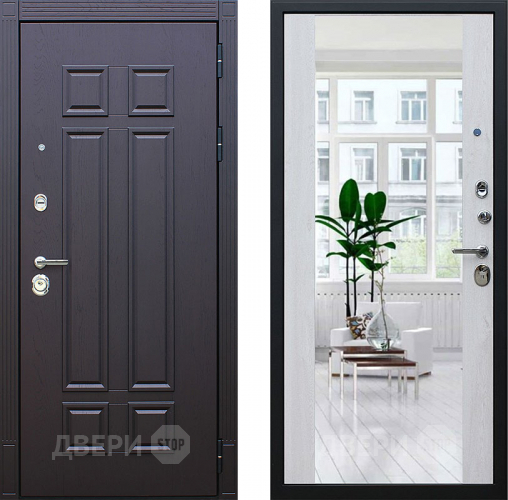 Входная металлическая Дверь АСД Виват с зеркалом  в Зарайске