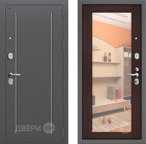 Входная металлическая Дверь Groff Т2-220 Wenge Veralinga в Зарайске