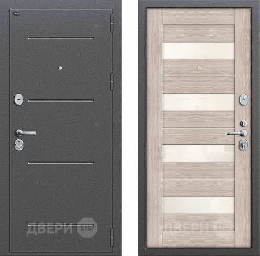 Входная металлическая Дверь Groff Т2-223 Cappuccino Veralinga в Зарайске