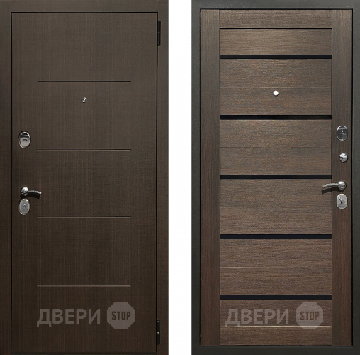 Входная металлическая Дверь Престиж Люкс Арабика/Темный орех в Зарайске