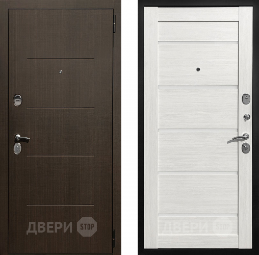 Входная металлическая Дверь Престиж Люкс Арабика/Беленый дуб в Зарайске