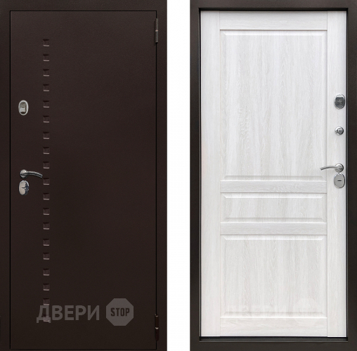 Входная металлическая Дверь Престиж Термо Классик Дуб филадельфия крем в Зарайске