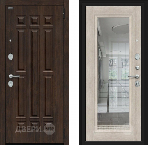 Входная металлическая Дверь Bravo Форм Kale Almon/Cappuccino Veralinga в Зарайске