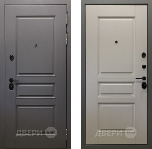 Входная металлическая Дверь Ратибор Лондон 3К Грей в Зарайске