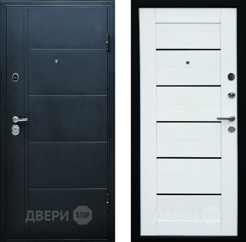 Входная металлическая Дверь Форпост Эверест Царга Беленый дуб в Зарайске