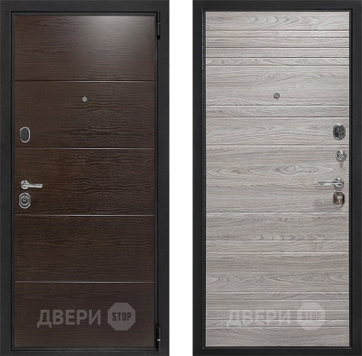 Входная металлическая Дверь Дверной Континент Белград Вяз Каньон Какао в Зарайске