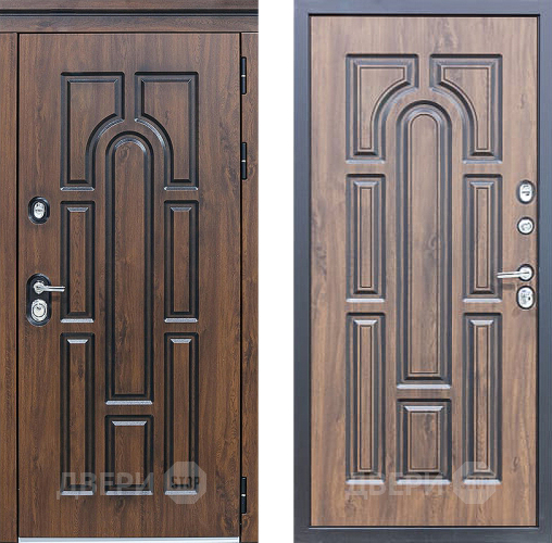 Входная металлическая Дверь Сударь МХ-31 Винорит Темный Дуб в Зарайске