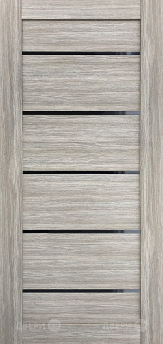 Межкомнатная дверь Модель Люкс ПО Дуб дымчатый в Зарайске