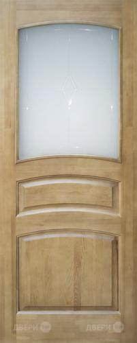 Межкомнатная дверь 16-ПО светлый лак в Зарайске