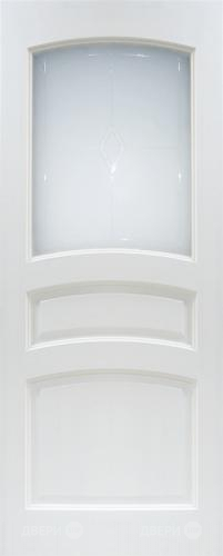 Межкомнатная дверь 16-ПО белый лоск в Зарайске