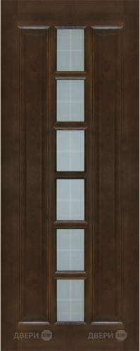 Межкомнатная дверь 11-ПО темный лак в Зарайске