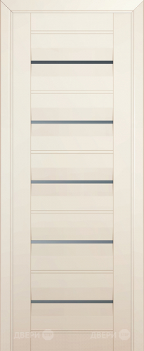 Межкомнатная дверь ProfilDoors 48U магнолия-сатинат (графит) в Зарайске