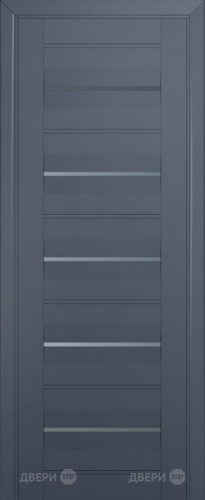 Межкомнатная дверь ProfilDoors 48U антрацит (графит) в Зарайске