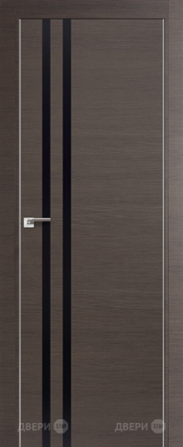 Межкомнатная дверь ProfilDoors 19Z грей (черный глянец) в Зарайске
