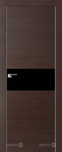Межкомнатная дверь ProfilDoors 4Z венге кроскут (черный лак) в Зарайске