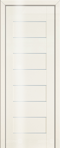 Межкомнатная дверь ProfilDoors 45L магнолия люкс (графит) в Зарайске