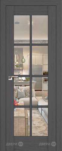 Межкомнатная дверь ProfilDoors 101X пекан темный (матовое) в Зарайске