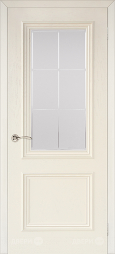 Межкомнатная дверь Валенсия-4 ПО слоновая кость в Зарайске