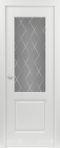 Межкомнатная дверь Венеция ПО RAL 9003 (ромб) в Зарайске