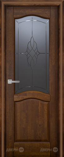 Межкомнатная дверь Лео ПО античный орех в Зарайске