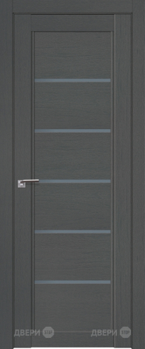 Межкомнатная дверь ProfilDoors 2-76 XN Грувд (графит) в Зарайске