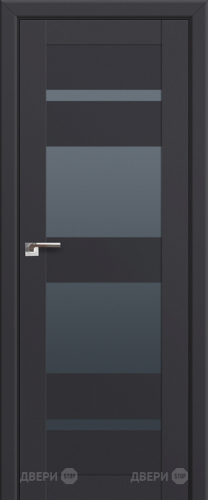 Межкомнатная дверь ProfilDoors 72U Антрацит (графит) в Зарайске