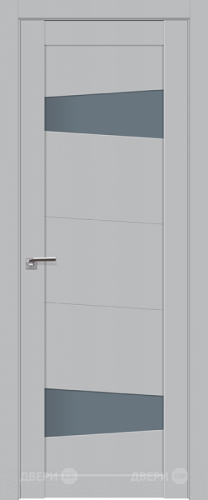 Межкомнатная дверь ProfilDoors 2-84U Манхэттен (графит) в Зарайске