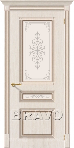 Межкомнатная дверь со стеклом Стиль (БелДуб) в Зарайске