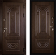 Входная металлическая Дверь Сударь МД-32 Венге в Зарайске