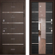 Входная металлическая Дверь (Дверной Континент) Савона с зеркалом Венге в Зарайске