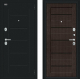 Входная металлическая Дверь Bravo Борн Букле черное/Wenge Veralinga в Зарайске