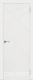 Межкомнатная дверь Граффити 5 ПГ белая эмаль в Зарайске