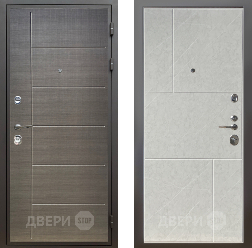 Входная металлическая Дверь Шелтер (SHELTER) Комфорт Лен сильвер 9 Гранит лава лайт в Зарайске