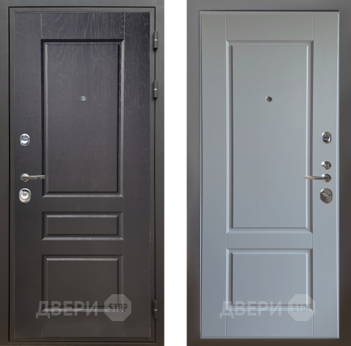 Входная металлическая Дверь Шелтер (SHELTER) Комфорт Дуб английский 6 Силк Маус в Зарайске