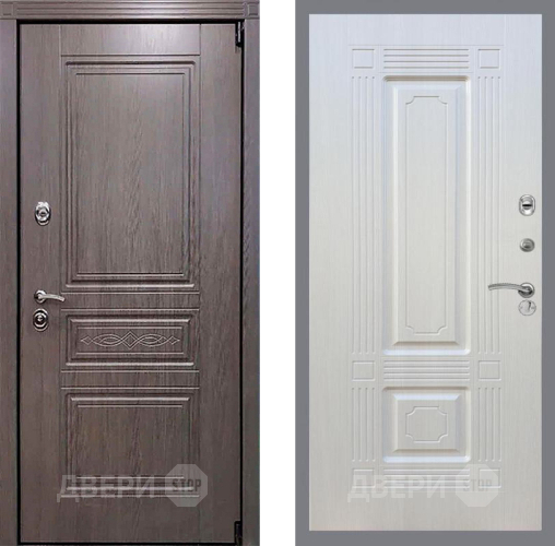 Входная металлическая Дверь Рекс (REX) Пренмиум-S FL-2 Лиственница беж в Зарайске