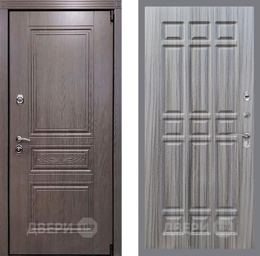 Входная металлическая Дверь Рекс (REX) Пренмиум-S FL-33 Сандал грей в Зарайске