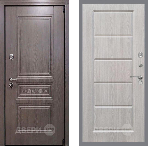 Входная металлическая Дверь Рекс (REX) Пренмиум-S FL-39 Беленый дуб в Зарайске