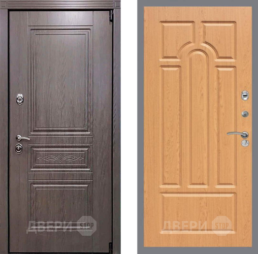 Входная металлическая Дверь Рекс (REX) Пренмиум-S FL-58 Дуб в Зарайске