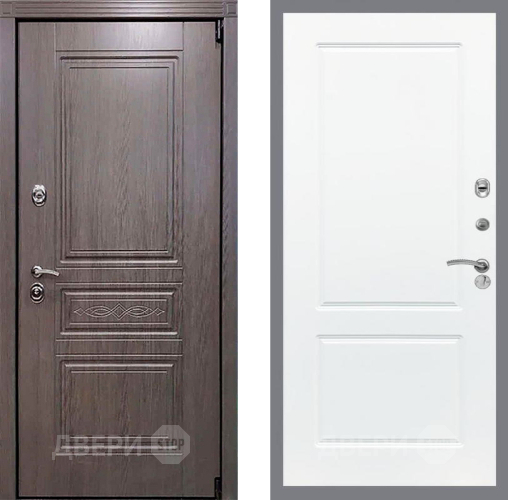 Входная металлическая Дверь Рекс (REX) Пренмиум-S FL-117 Силк Сноу в Зарайске