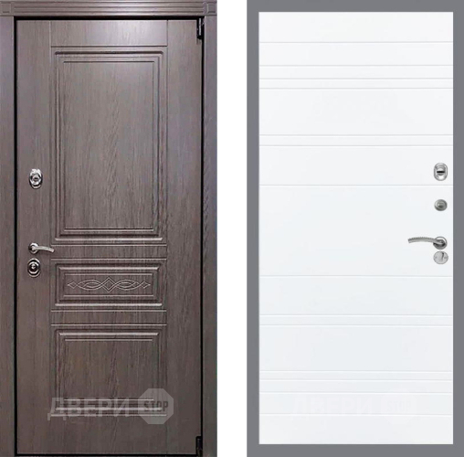 Входная металлическая Дверь Рекс (REX) Пренмиум-S Line Силк Сноу в Зарайске