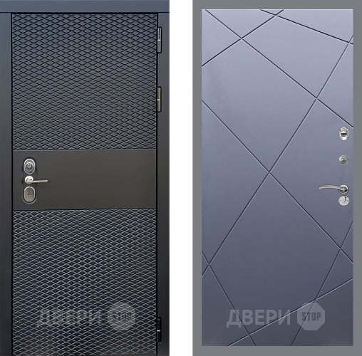 Входная металлическая Дверь Стоп БЛЭК CISA ФЛ-291 Силк титан в Зарайске