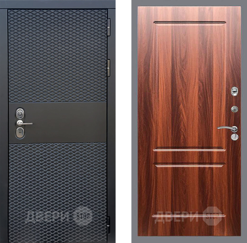 Входная металлическая Дверь Стоп БЛЭК CISA ФЛ-117 Итальянский орех в Зарайске