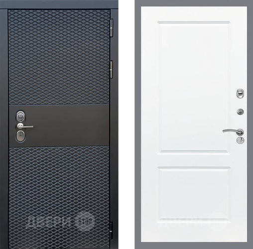 Входная металлическая Дверь Стоп БЛЭК CISA ФЛ-117 Силк Сноу в Зарайске